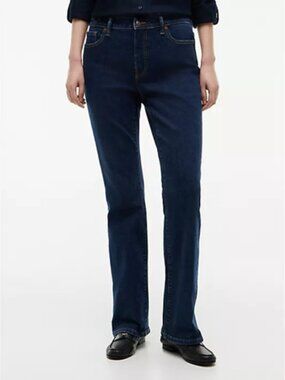 Tommy Hilfiger Hope Bootcut Jeans Size 16 Blue Dark Wash